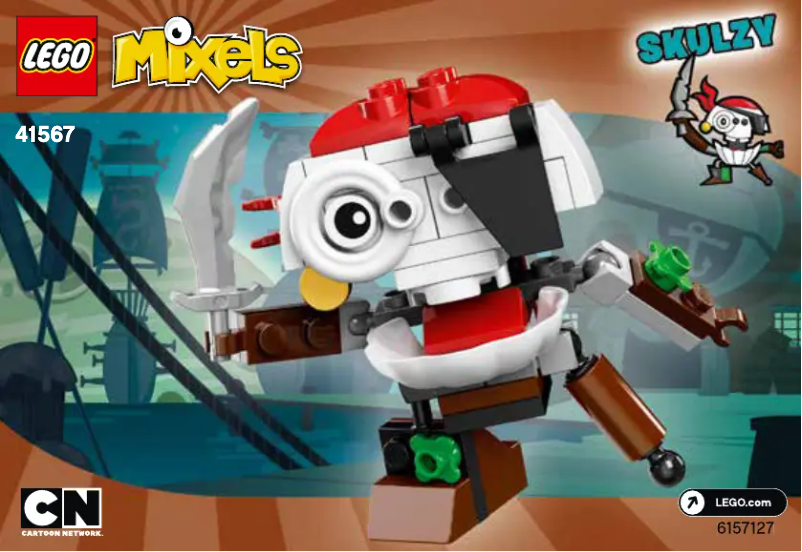 First page image of the manual for Mixels 41567