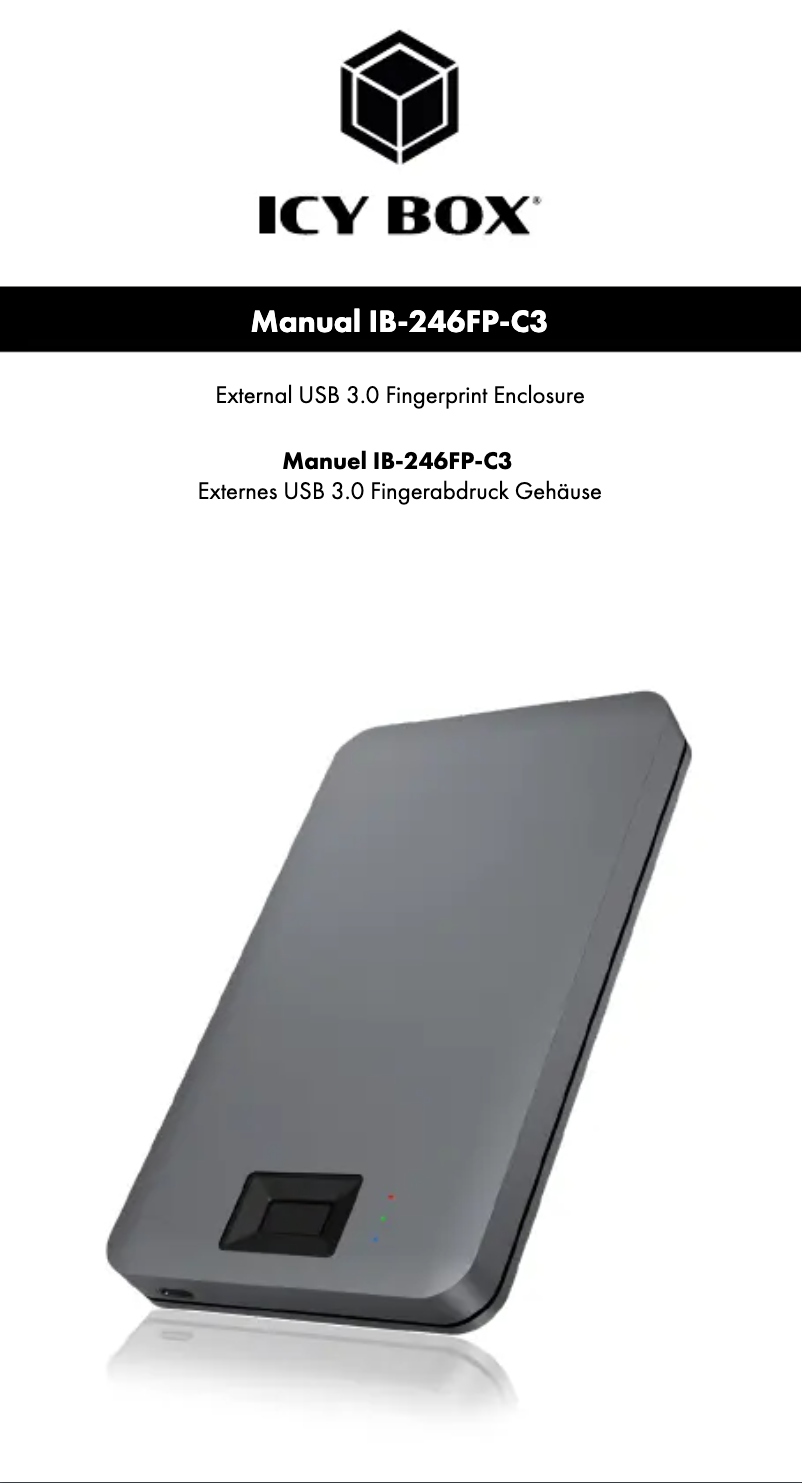 First page image of the manual for IB-246FP-C3