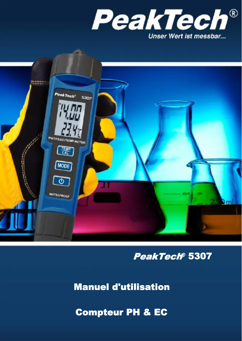 First page image of the manual for 5307