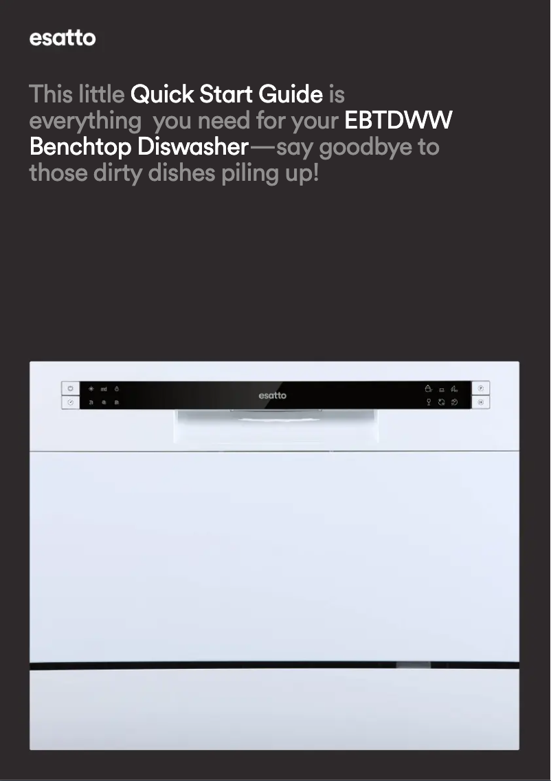 Page 1 of the manual Quick Start Guide Esatto EBTDWW