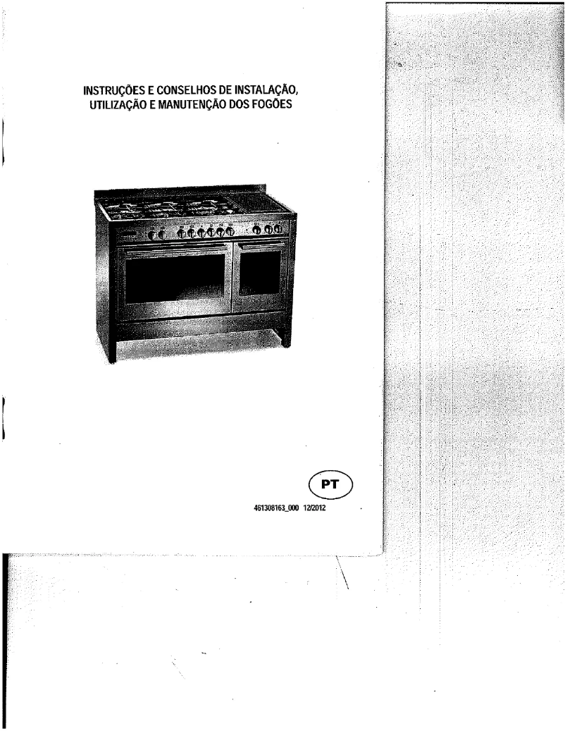First page image of the manual for CFP 1200