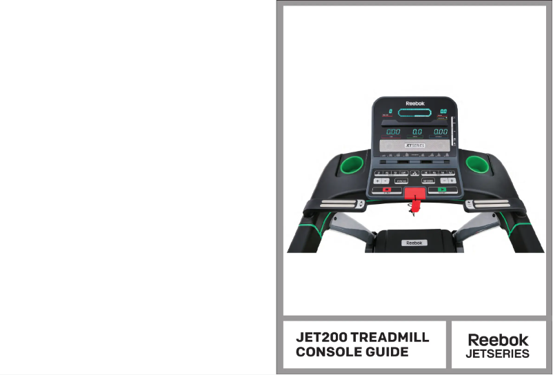 Page 1 de la notice Manuel utilisateur Reebok Jet 200