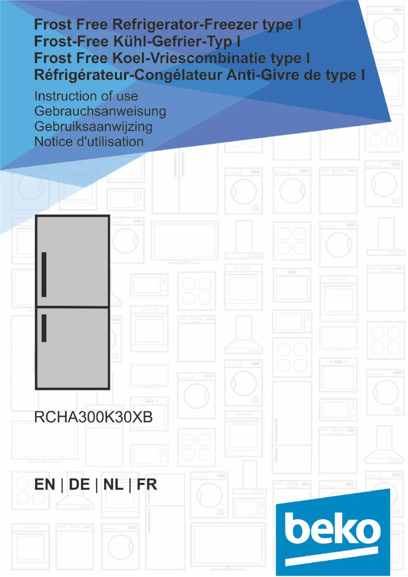 First page image of the manual for RCHA300K30XB