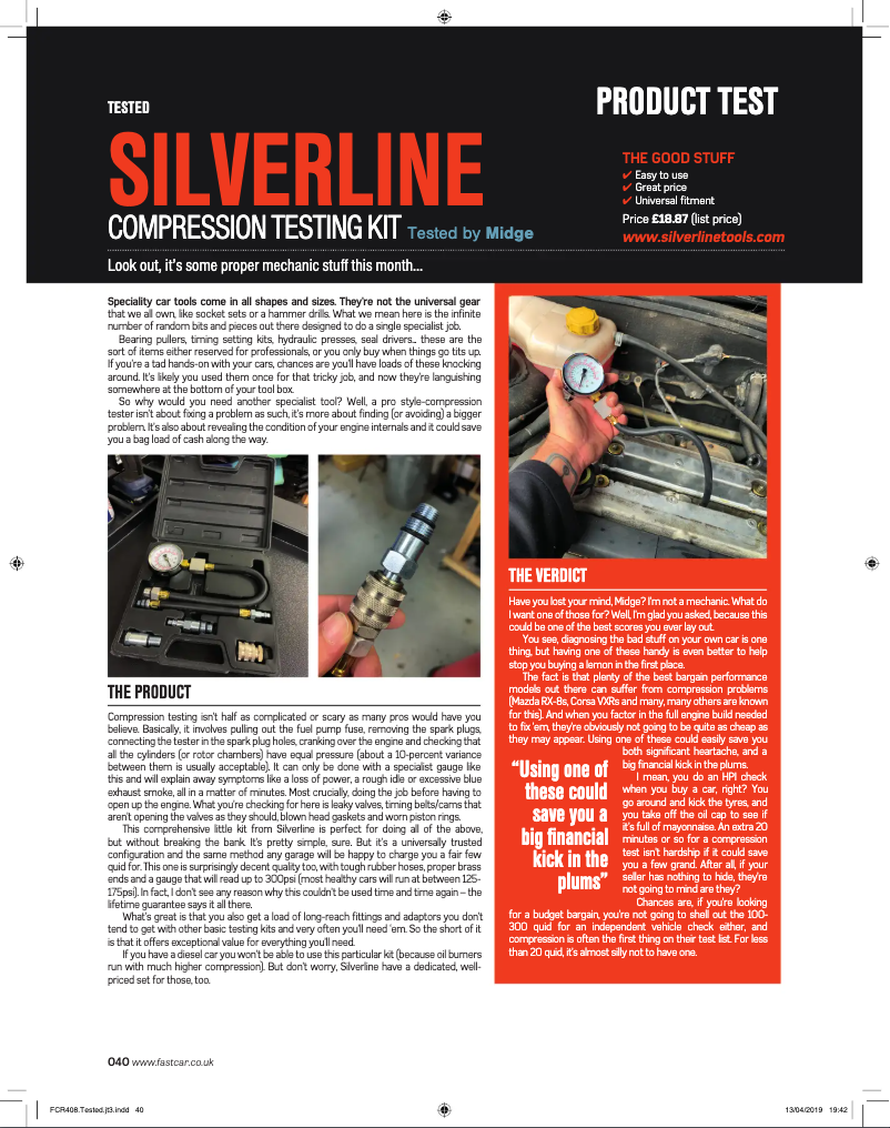 Page 1 of the manual User Manual Silverline 598559