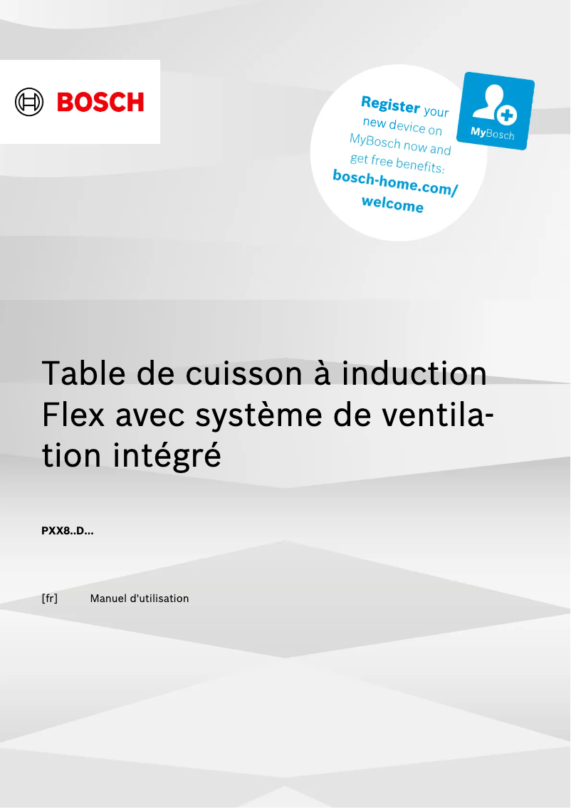 First page image of the manual for PXX890D51E