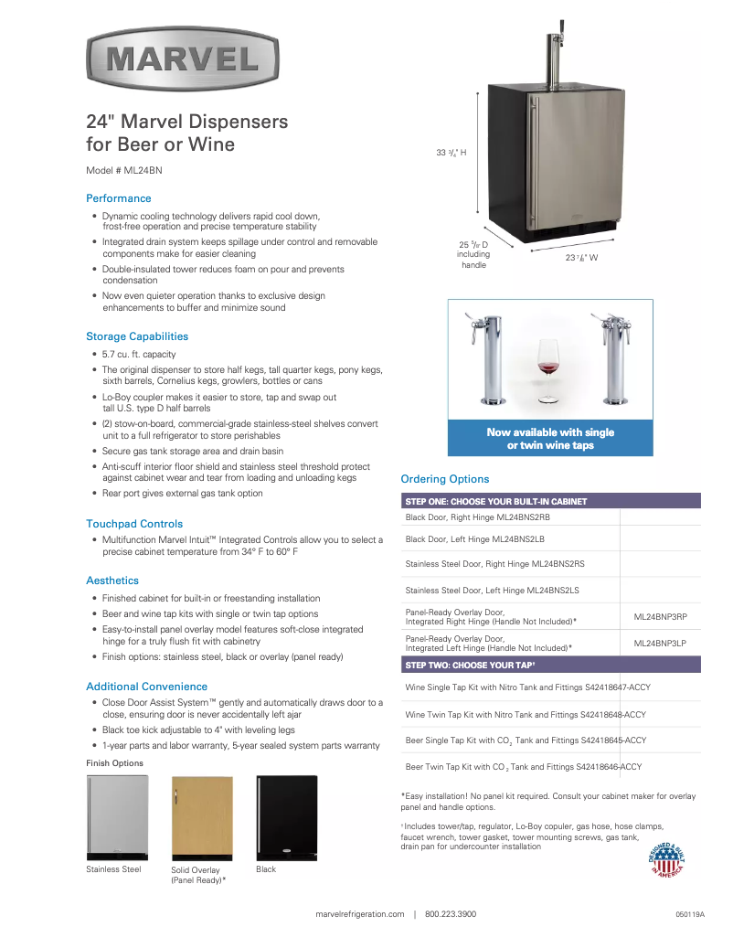 First page image of the manual for ML24BNP3LP