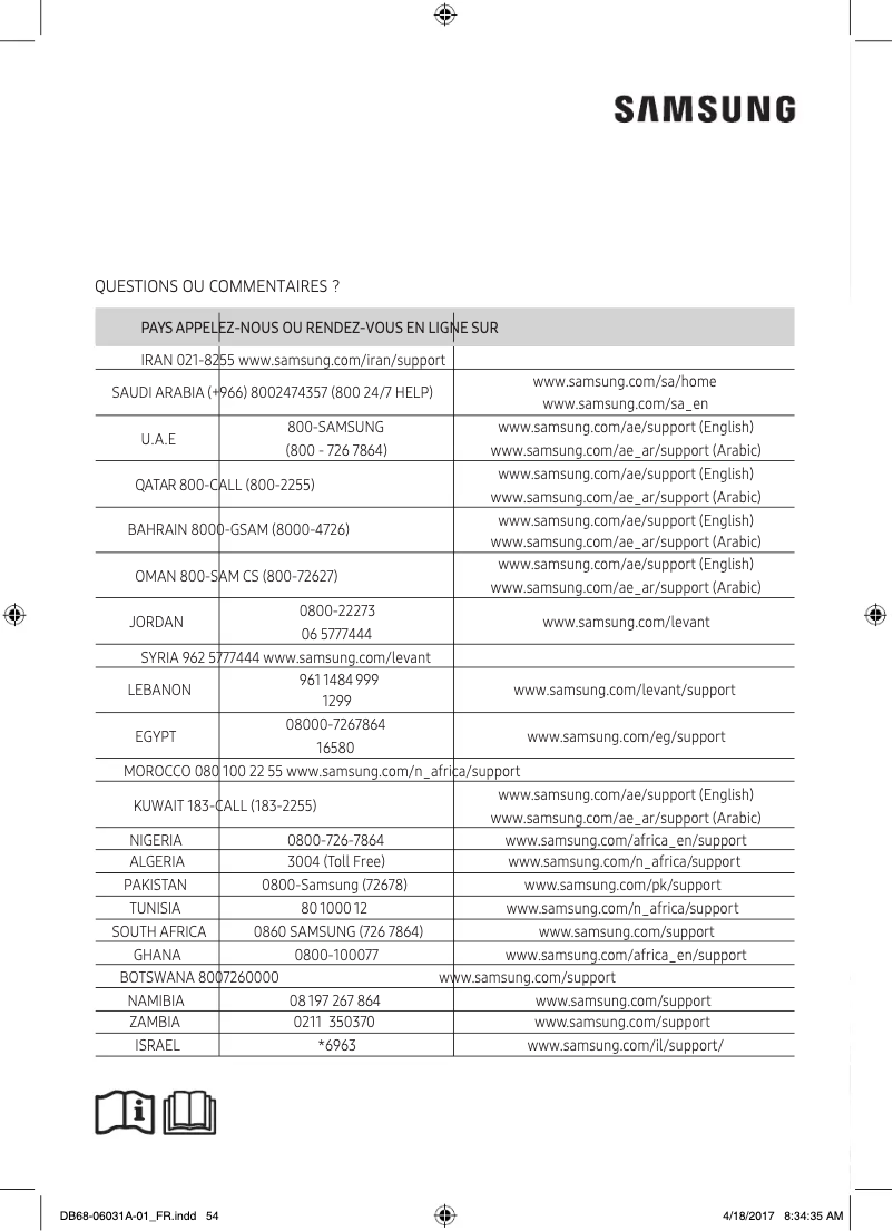 Page 1 of the manual User Manual Samsung AR18KPFNDWK/SG