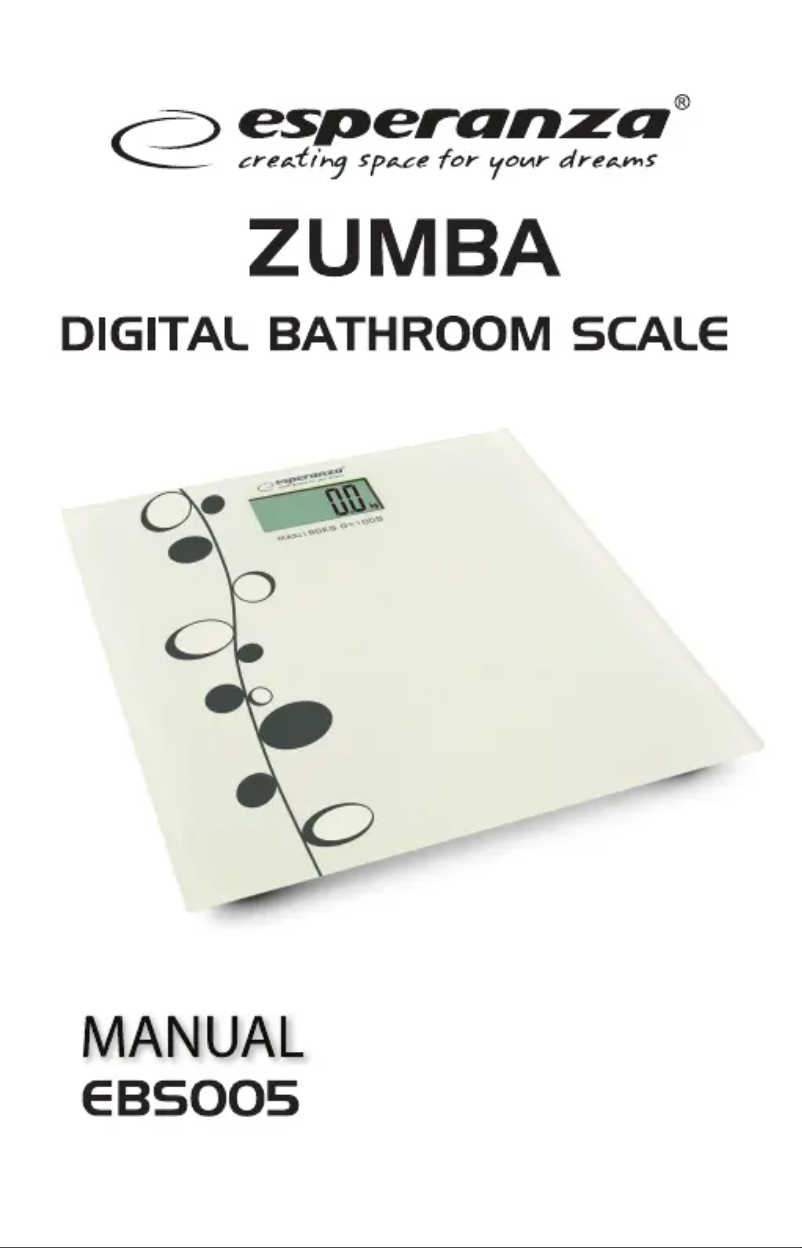 First page image of the manual for Zumba EBS005