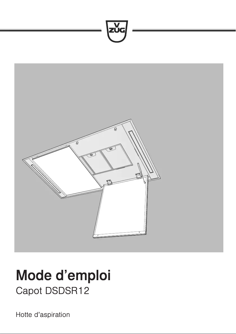 First page image of the manual for DSDSR12c