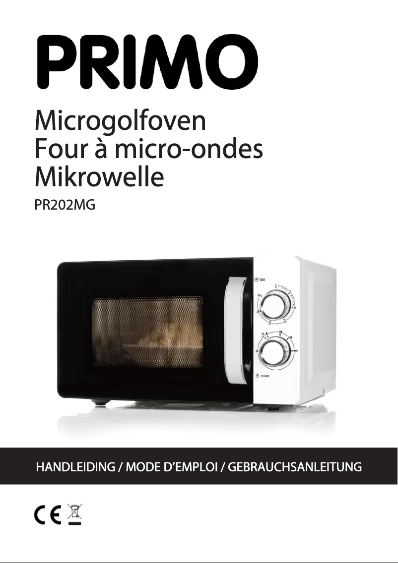 Page 1 of the manual User Manual Primo PR202MG