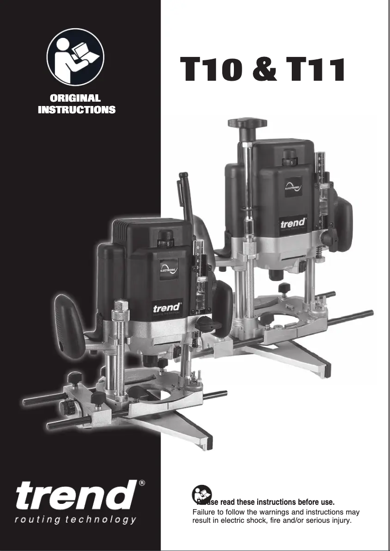 First page image of the manual for T10