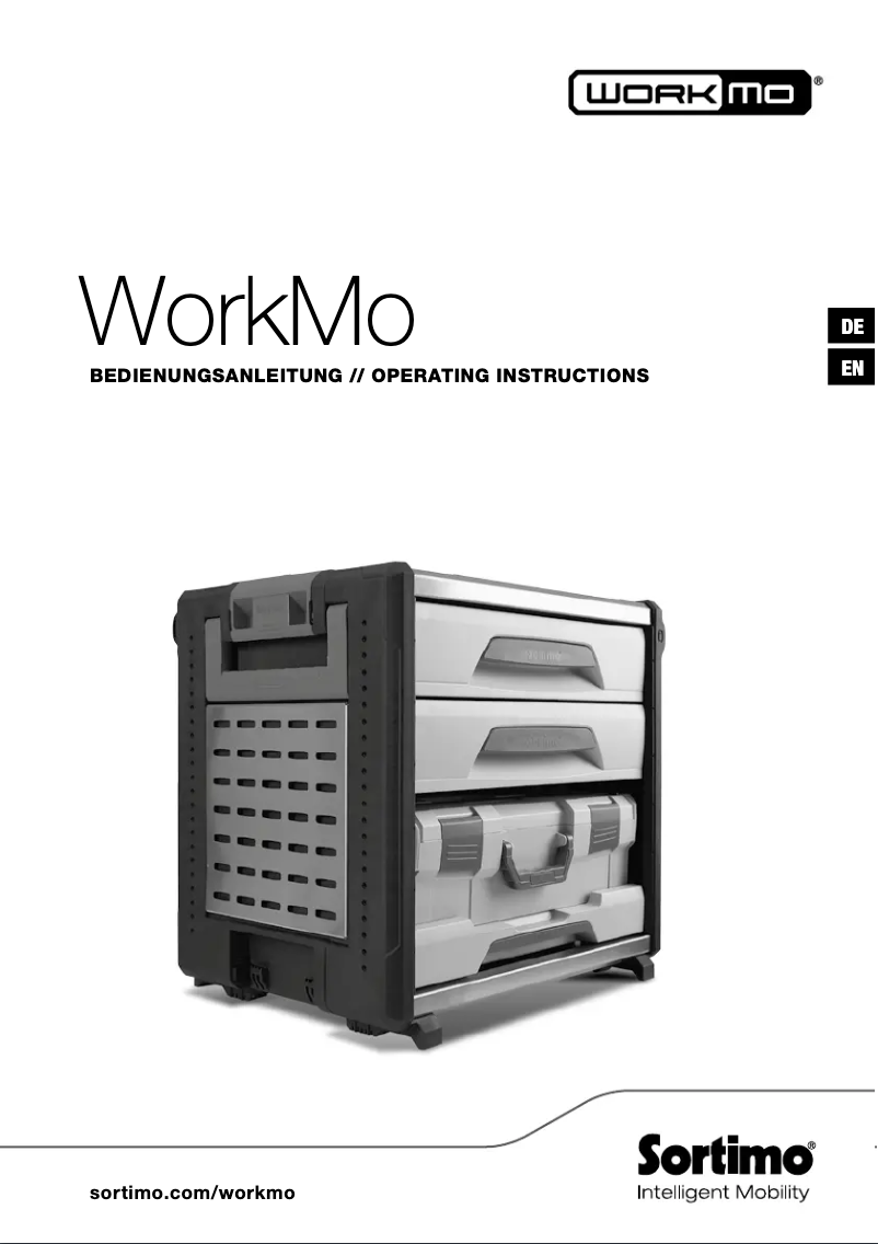 Page 1 of the manual User Manual Sortimo WorkMo 24-750
