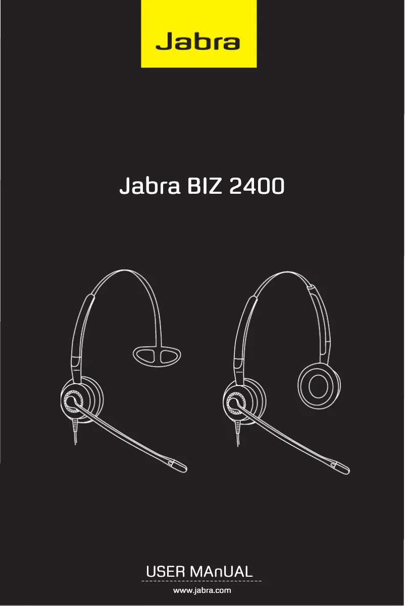 First page image of the manual for BIZ 2400 Duo