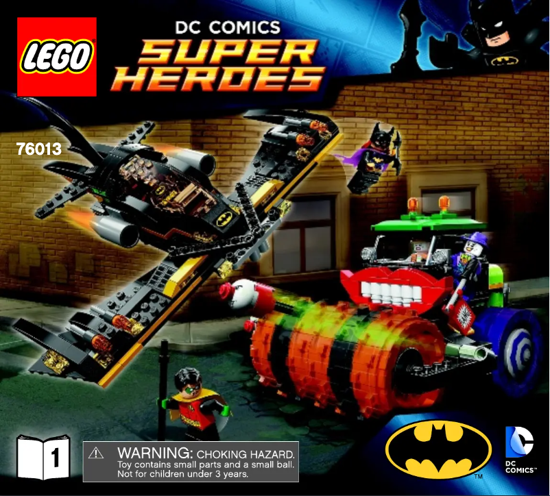Page 1 of the manual User Manual Lego Super Heroes 76013
