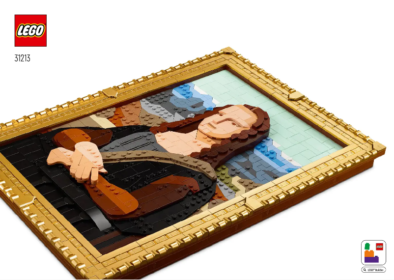 Page 1 of the manual User Manual Lego Art 31213