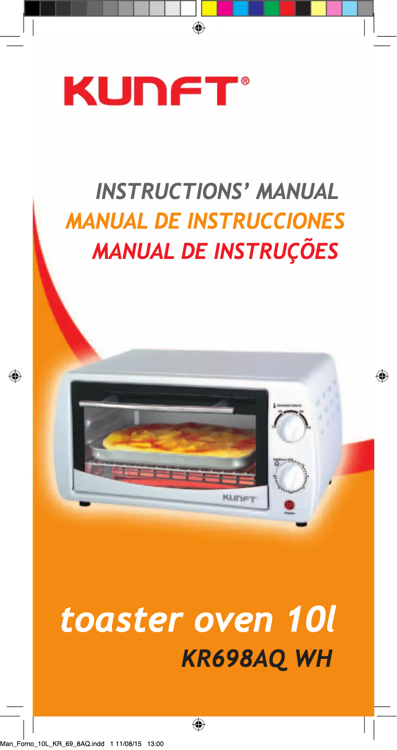Page 1 de la notice Manuel utilisateur Kunft KR698AQ WH