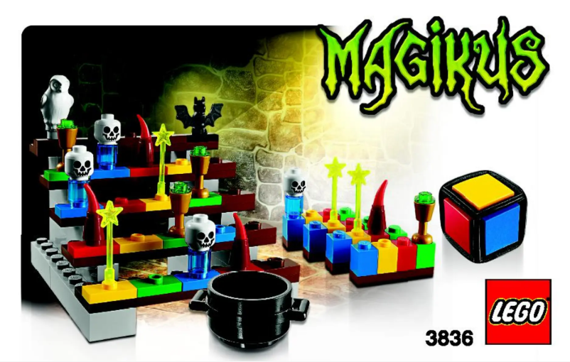 First page image of the manual for Games 3836