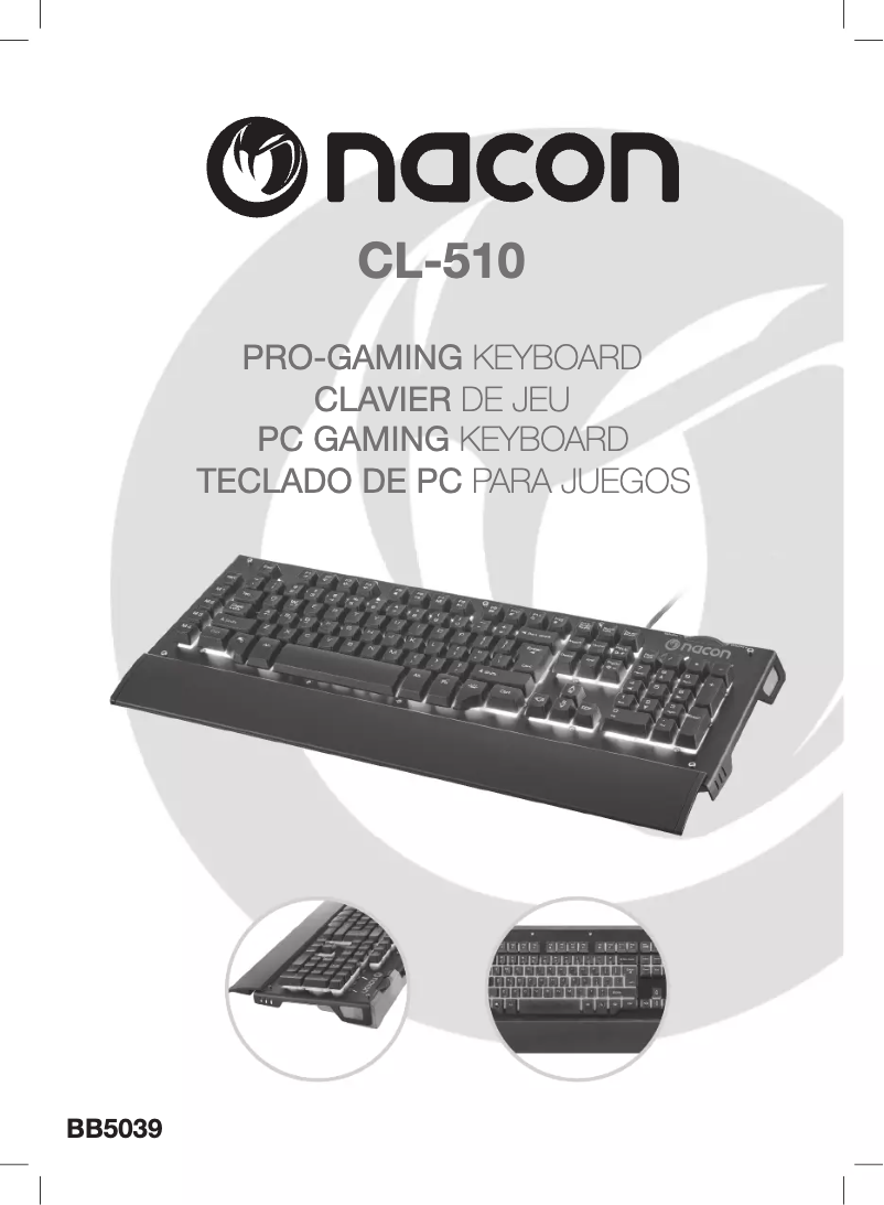 First page image of the manual for PCCL-510FR