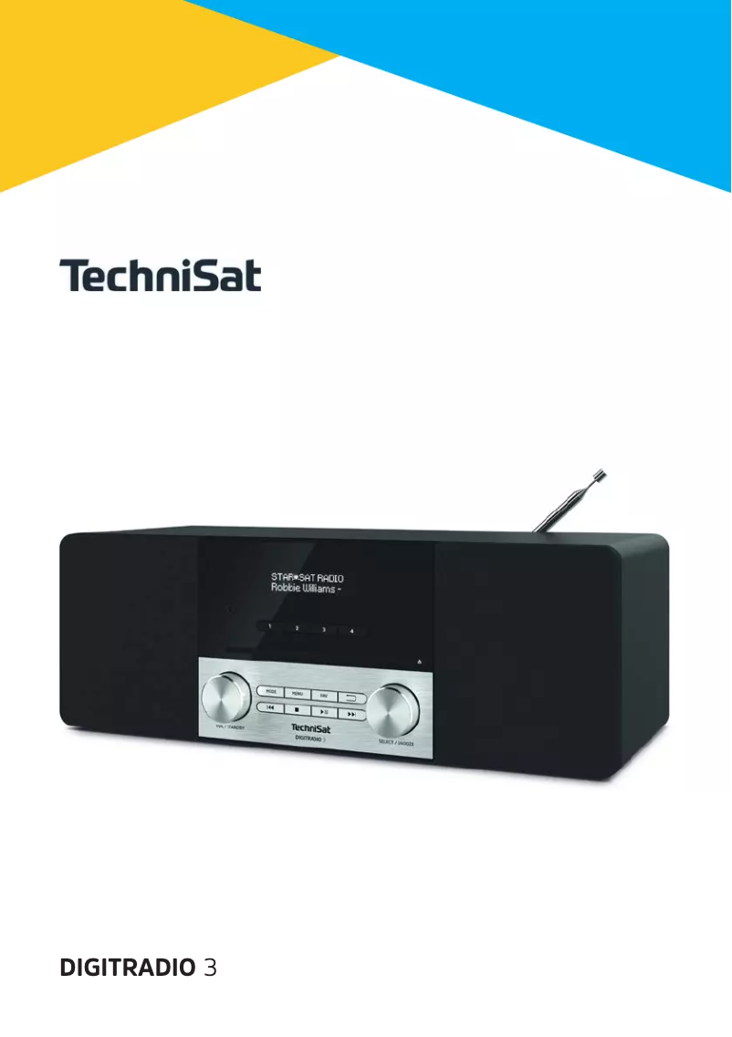 First page image of the manual for DigitRadio 3