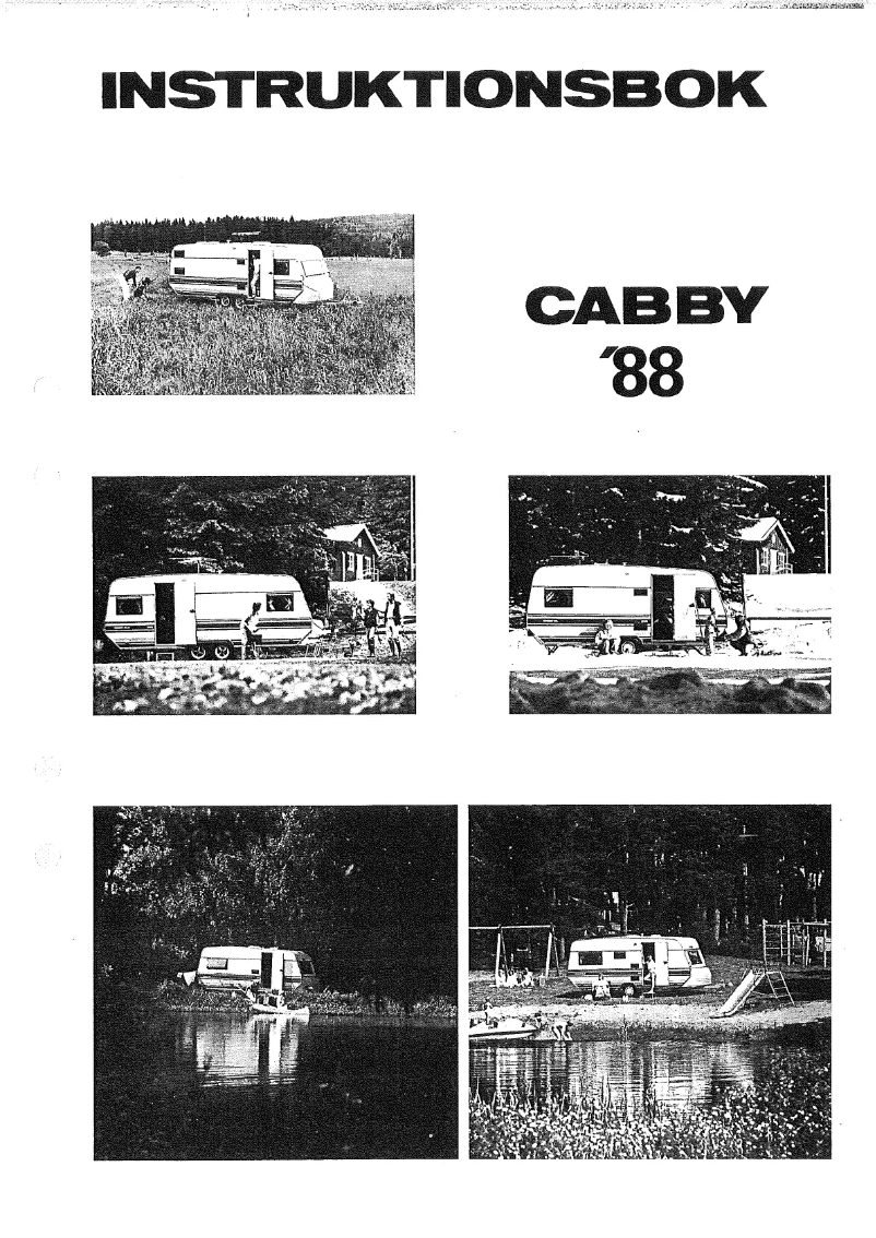 First page image of the manual for 1988