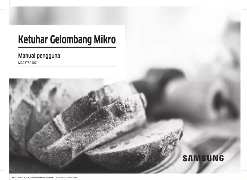 Page 1 of the manual User Manual Samsung MG23T5018CN