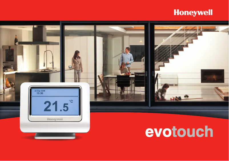 Page 1 of the manual User Manual Honeywell EvoHome