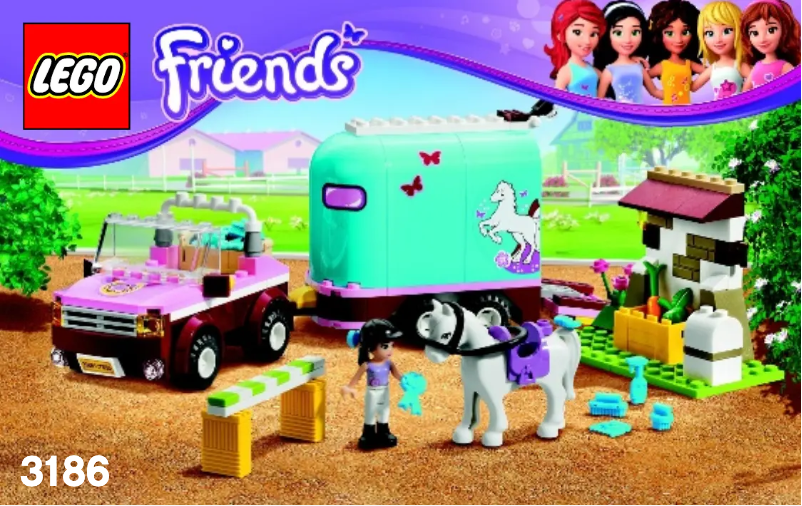 Page 1 of the manual User Manual Lego Friends 3186