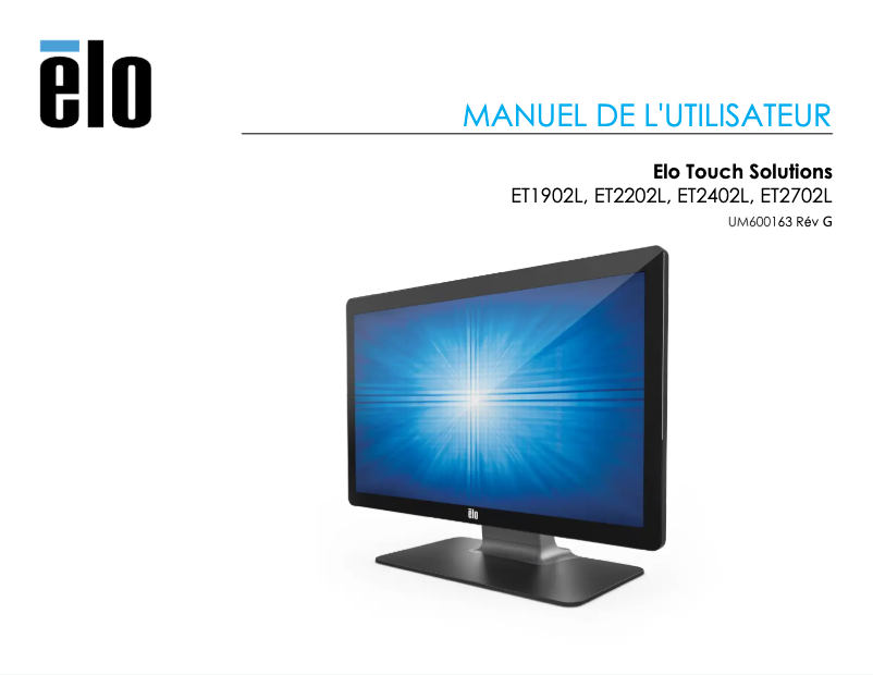 Image de la première page du manuel de l'appareil 2702L