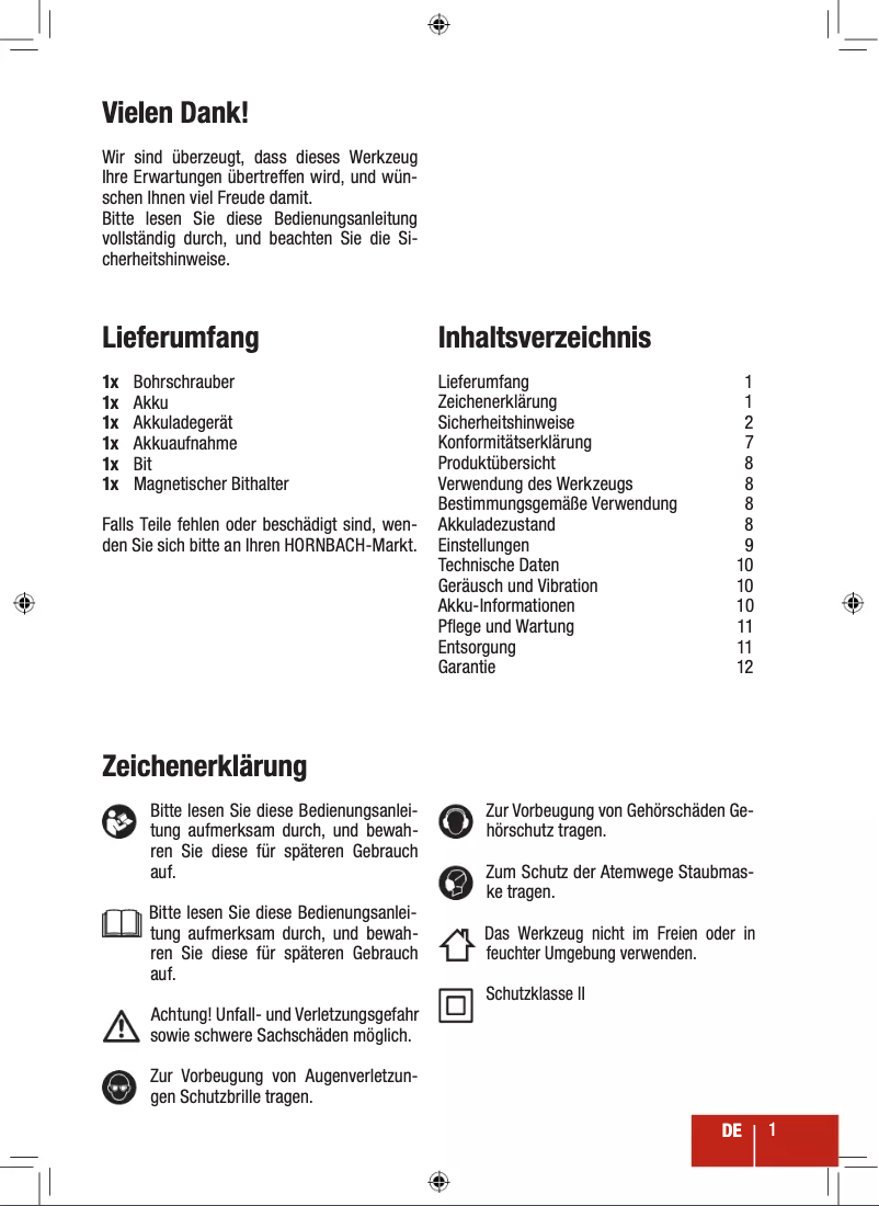 Page 1 of the manual User Manual Pattfield PE-AS108Li