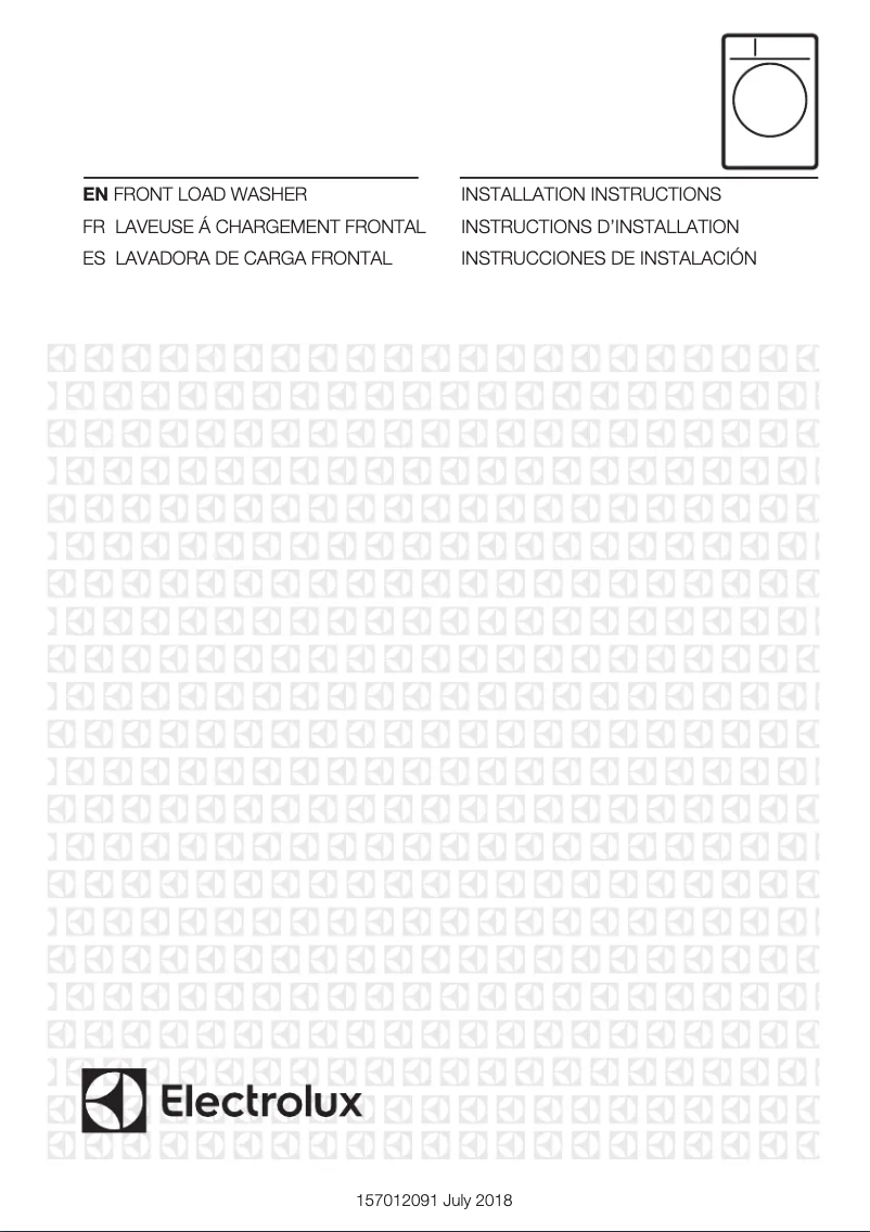 First page image of the manual for EFLS210TIS