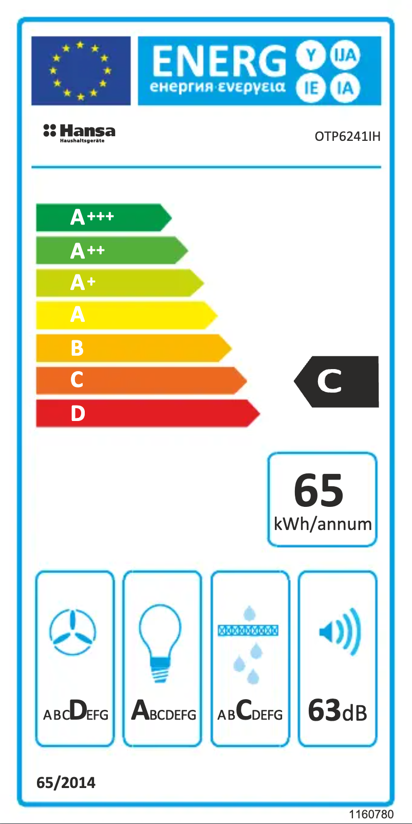 First page image of the manual for OTP6241IH