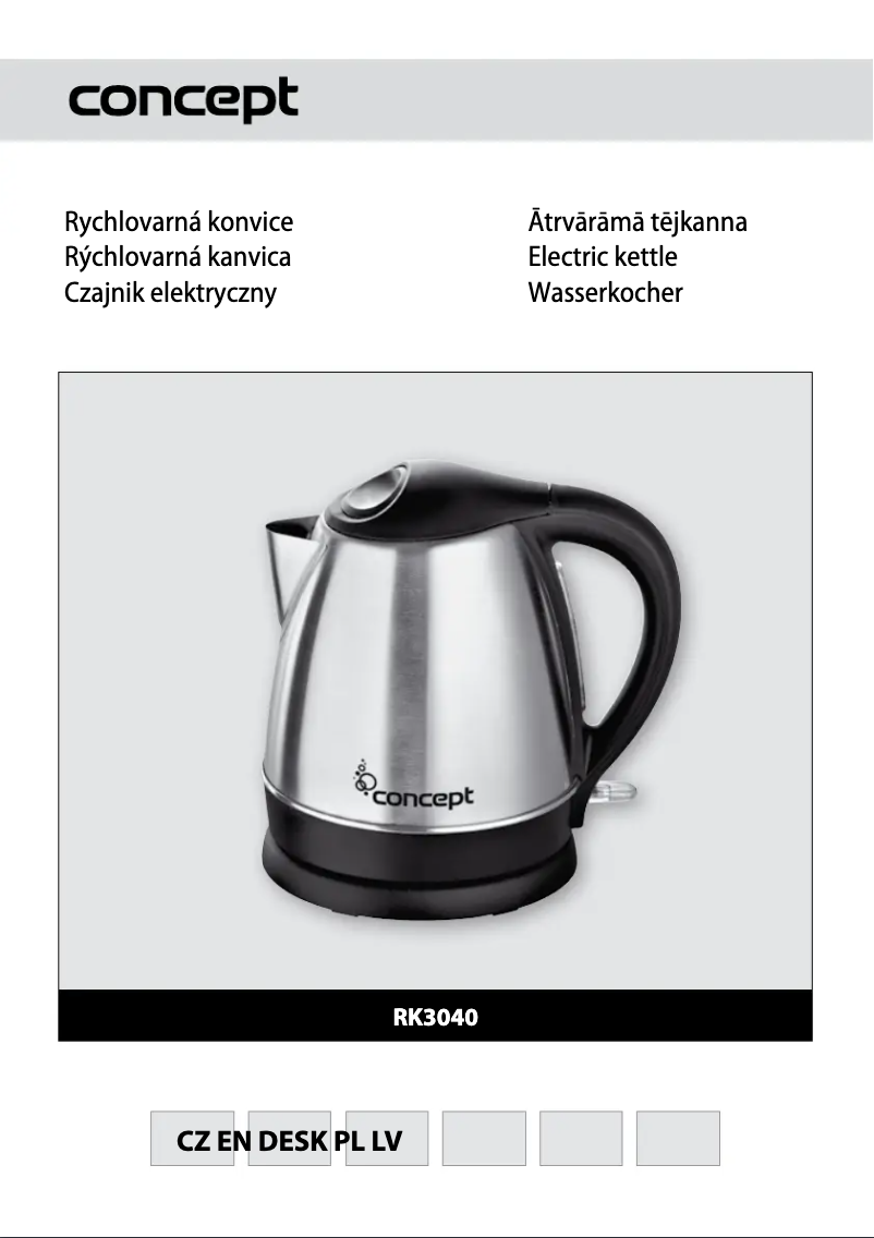 First page image of the manual for RK-3040