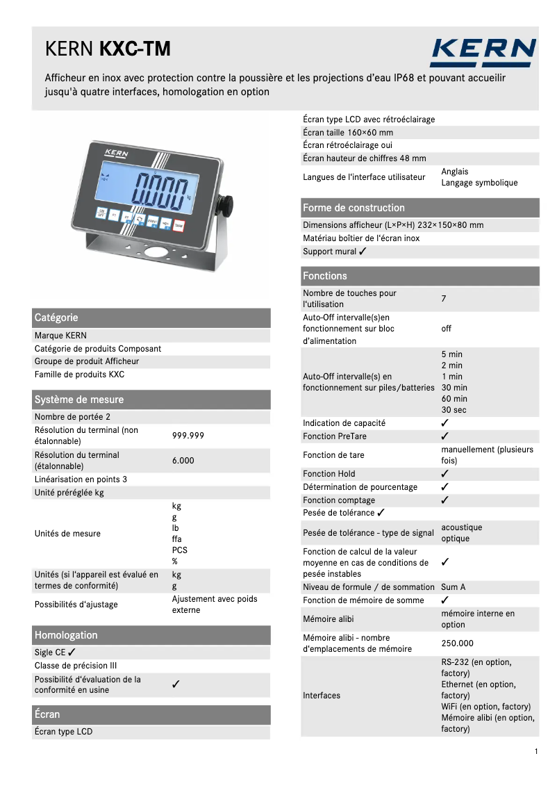 First page image of the manual for TKXC-TM-A