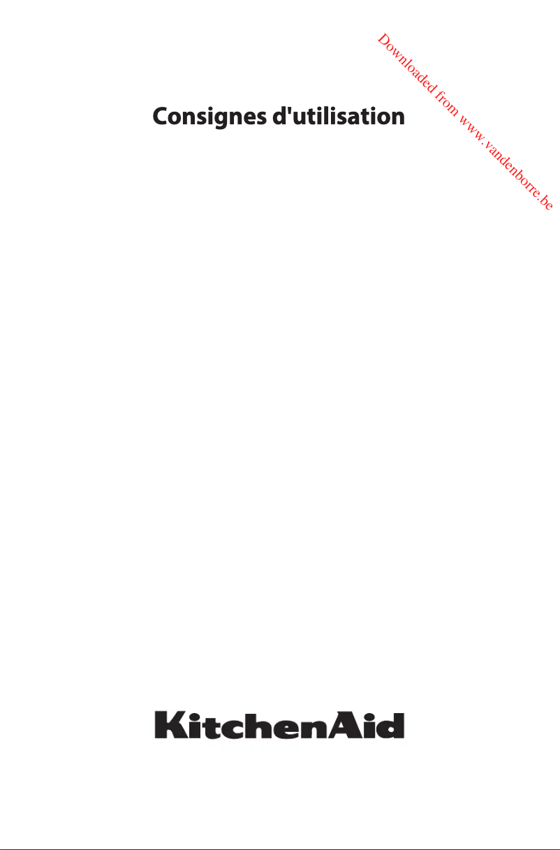 First page image of the manual for KCFMB 60150