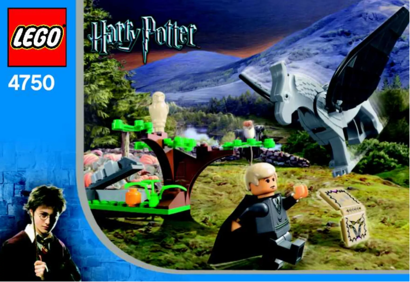 Page 1 of the manual User Manual Lego Draco's Encounter With Buckbeak (TM)
