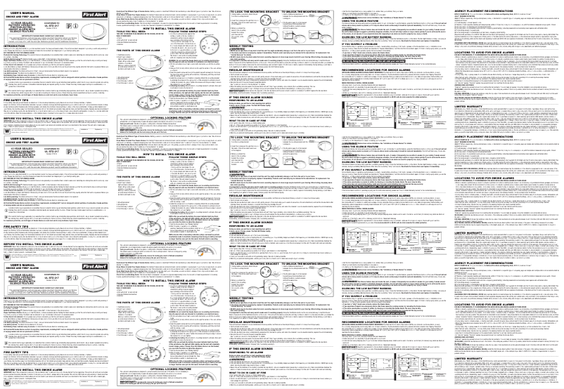 First page image of the manual for PR710