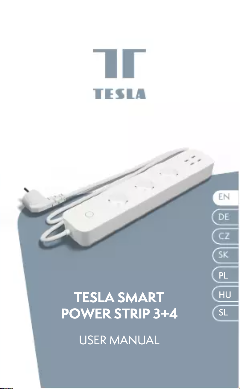 First page image of the manual for Smart Power Strip 3