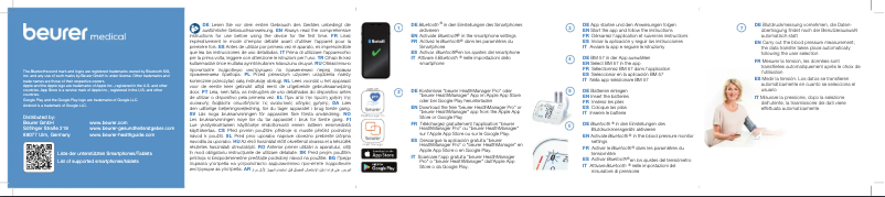 First page image of the manual for BM 57