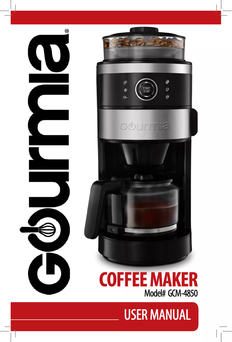 First page image of the manual for GCM4850