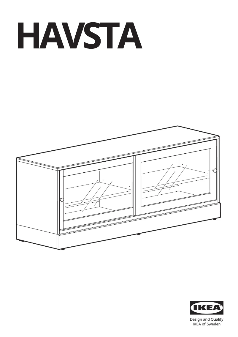 First page image of the manual for HAVSTA 905.292.66