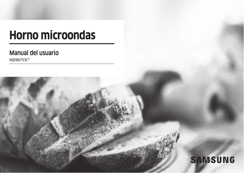 First page image of the manual for NQ5B6753CCE