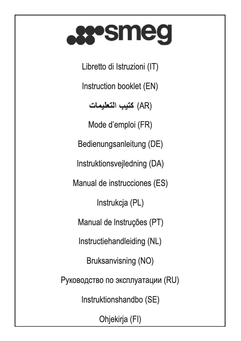 First page image of the manual for KS60XE2