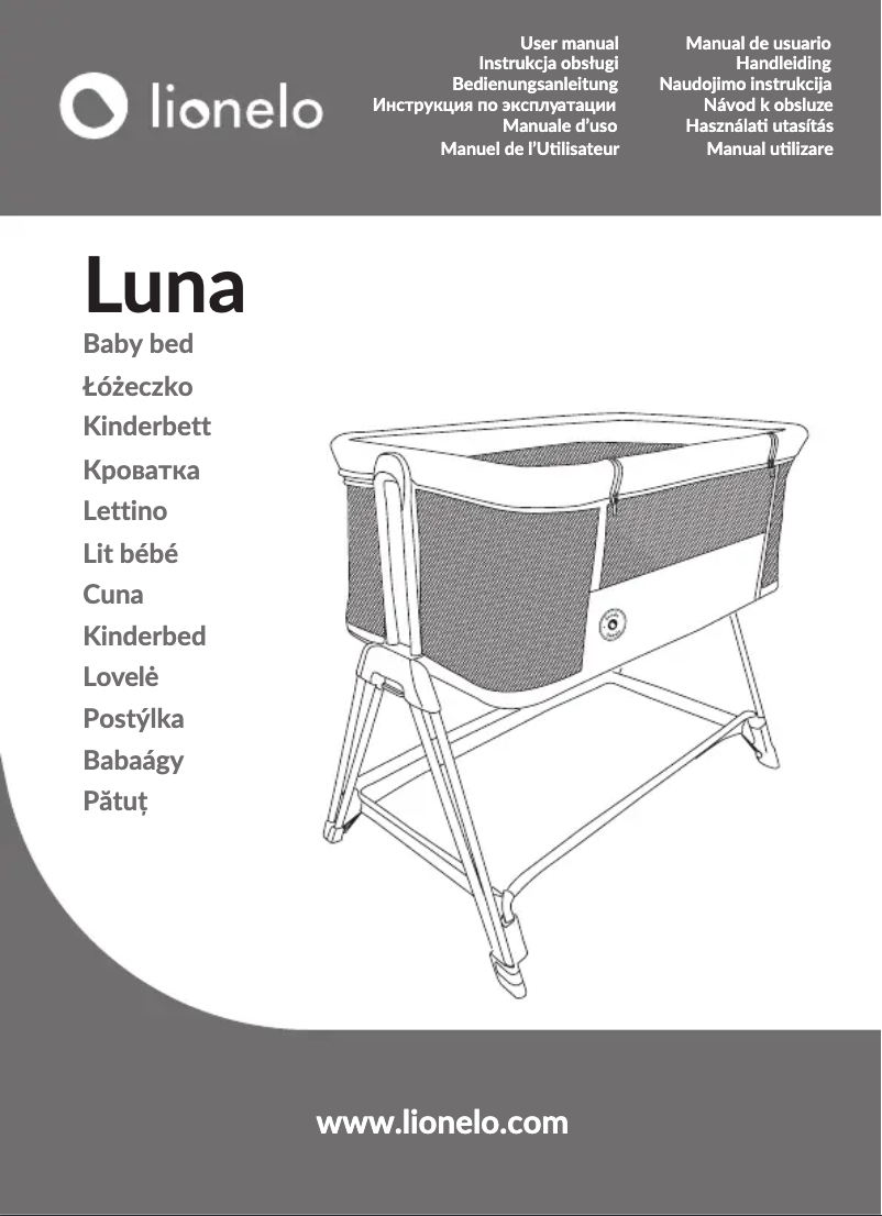 First page image of the manual for Luna