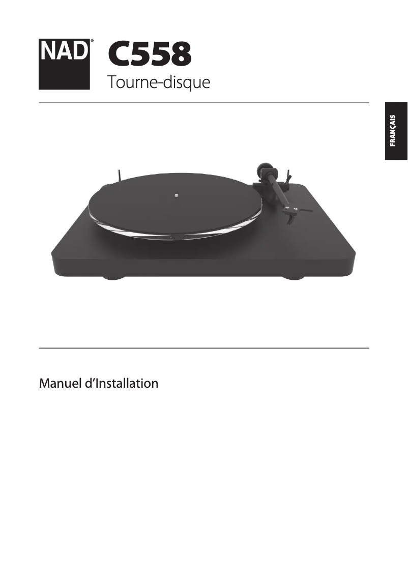 First page image of the manual for C 558