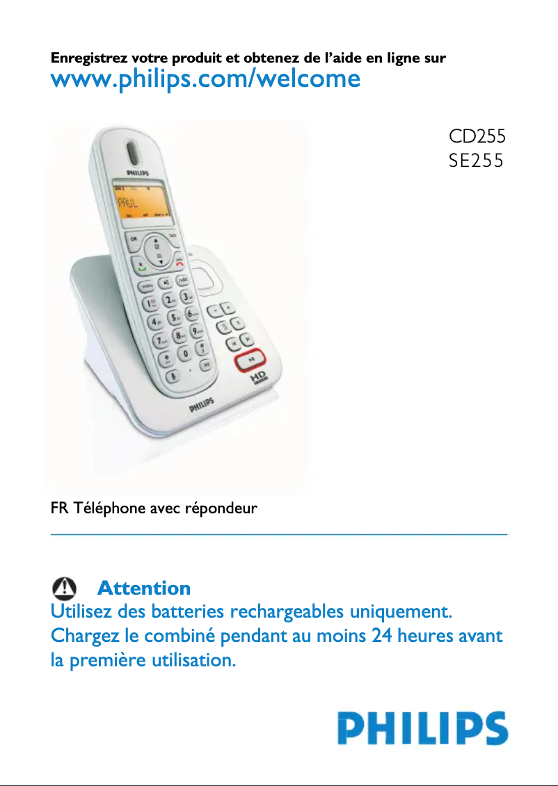 First page image of the manual for SE2553B