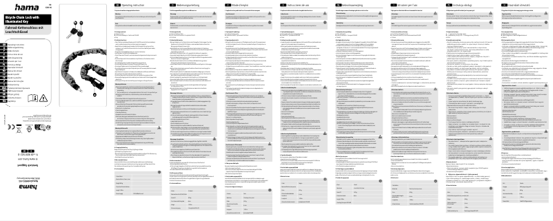 Page 1 of the manual User Manual Hama 00178116