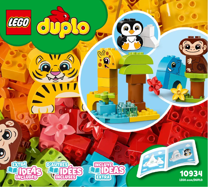 Page 1 of the manual User Manual Lego Duplo 10934