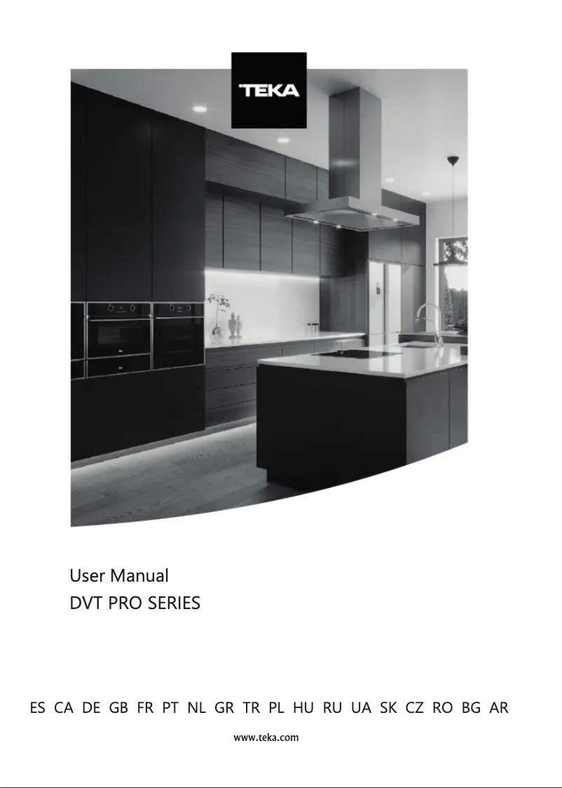 First page image of the manual for DVT 78660 TBS