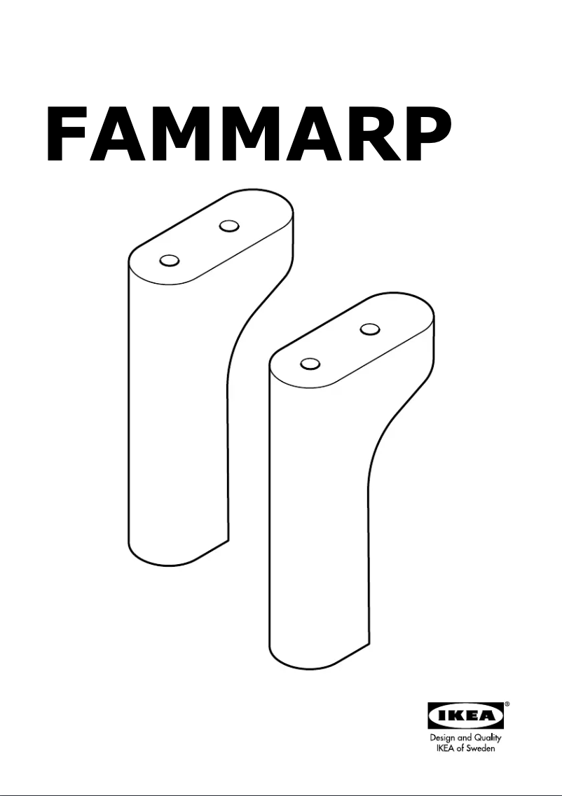 First page image of the manual for FAMMARP 204.959.91