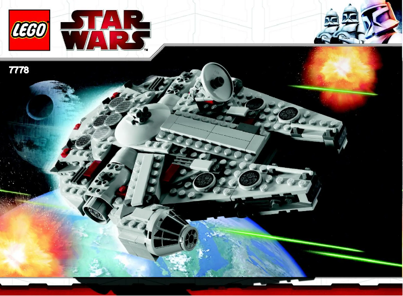 First page image of the manual for Midi-scale Millennium Falcon (TM)